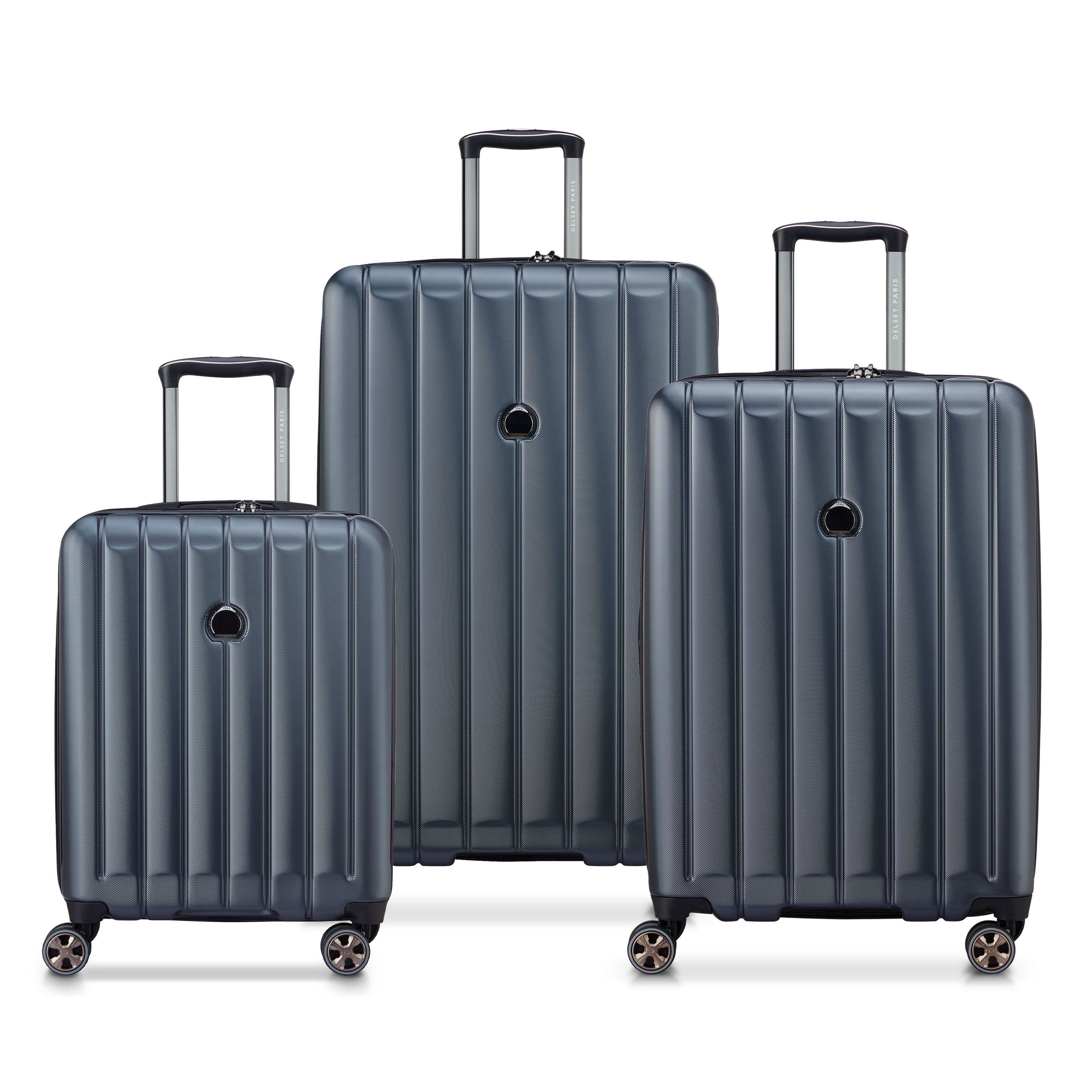 LONGITUDE - 3 Expandable Suitcases (XL-81cm) (M-69cm) (S Slim-55cm) - Image 14