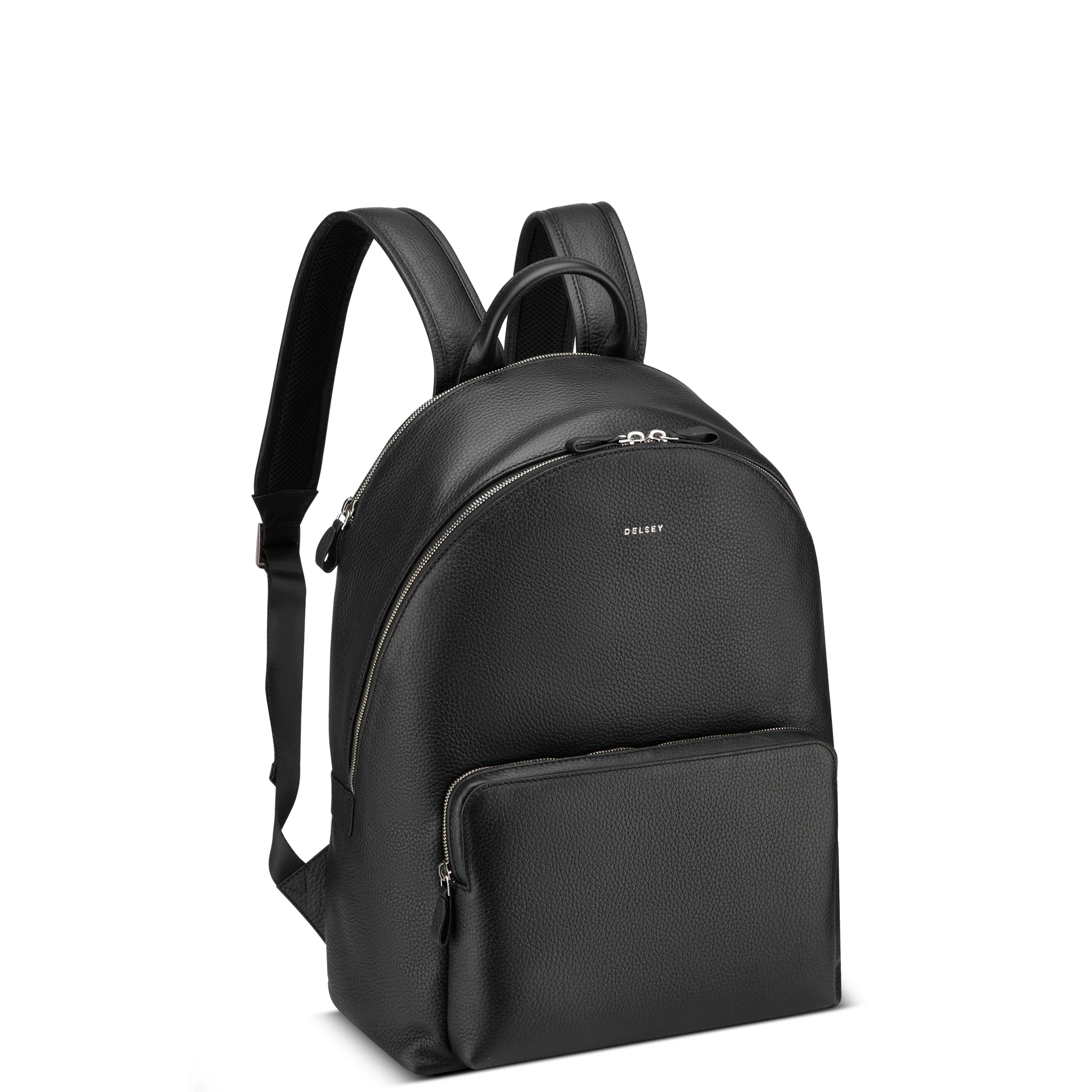 Le cuir grainé - Backpack with 2 compartments - Image 2