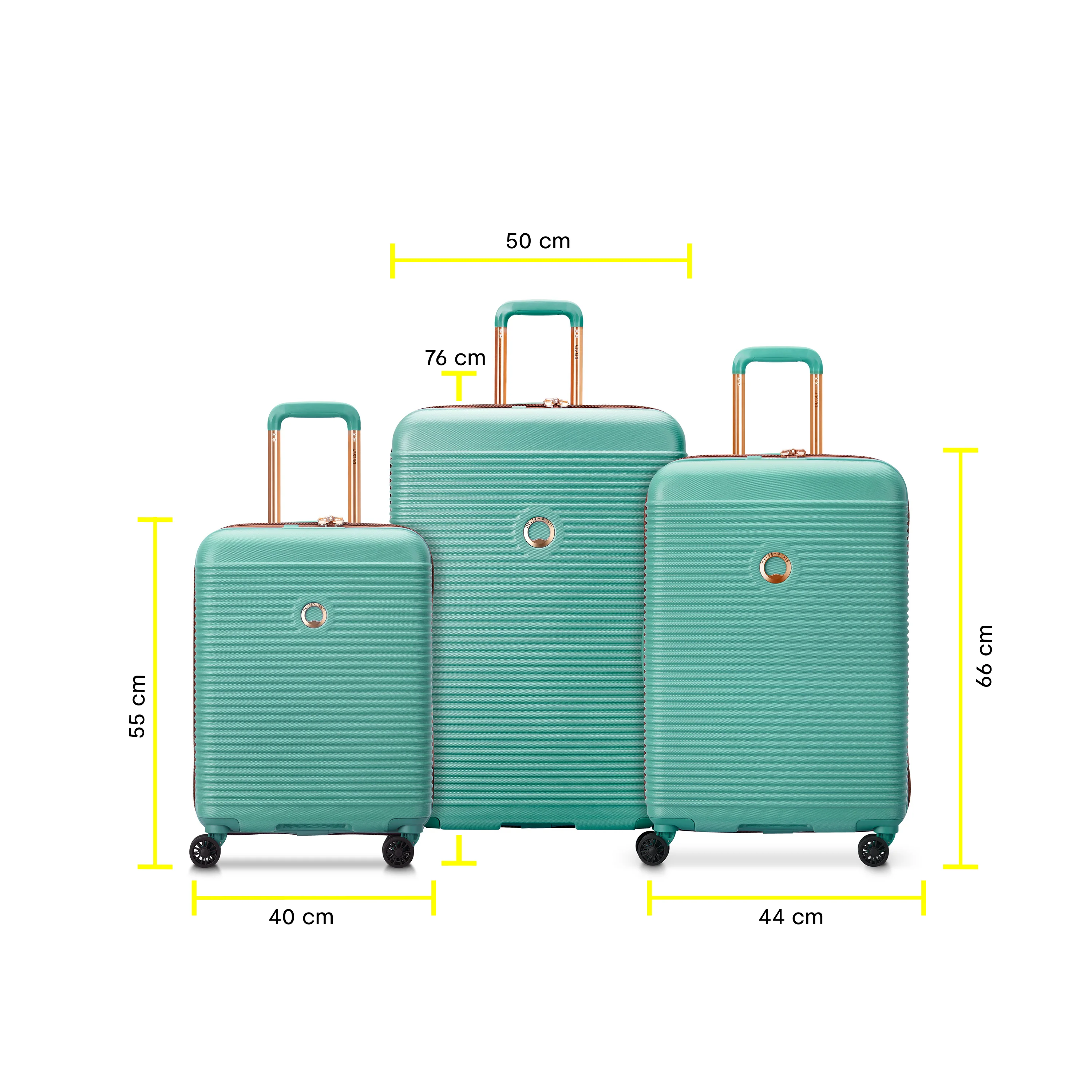 FREESTYLE - Set 3 Suitcases (L-76cm) (M-66cm) (S-55cm) - Image 12